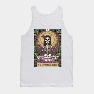 Funny Tarot Card : The Spiritual Bitch Tank Top